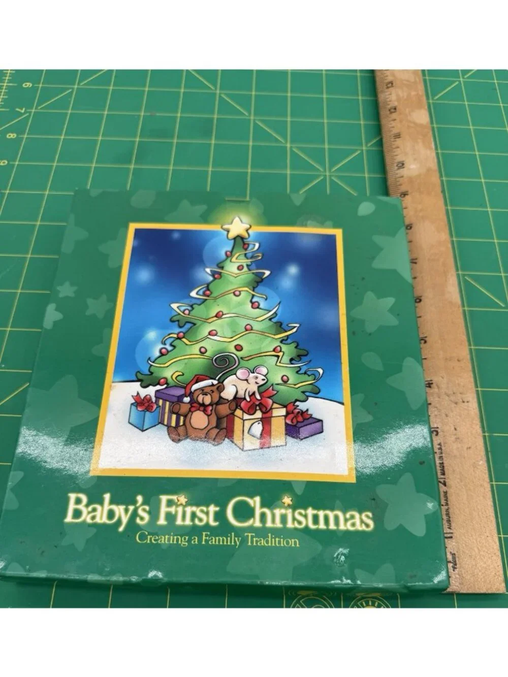 Baby's First Christmas: Creating A Family Tradition Hardcover Book W/Photo Frame